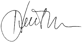 Kevin McCracken's signature